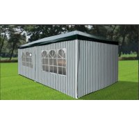 Садовый шатер Афина-Мебель AFM-1015A Green-white 