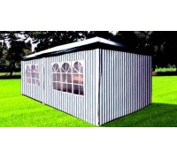 Садовый шатер Афина-Мебель AFM-1015C Blue-white