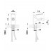 Смеситель Lemark plus Shape LM1708C для биде
