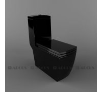 Унитаз Arcus моноблок 050 black (черный)