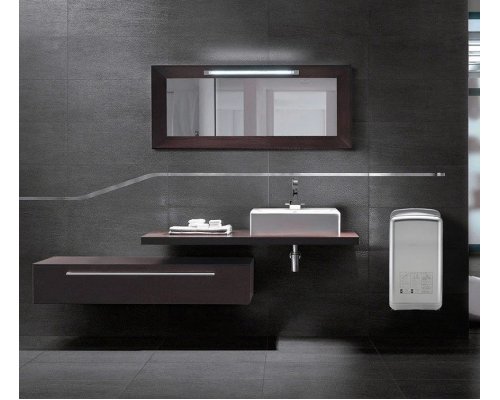 Сушилка для рук CeramaLux A1688 серебро