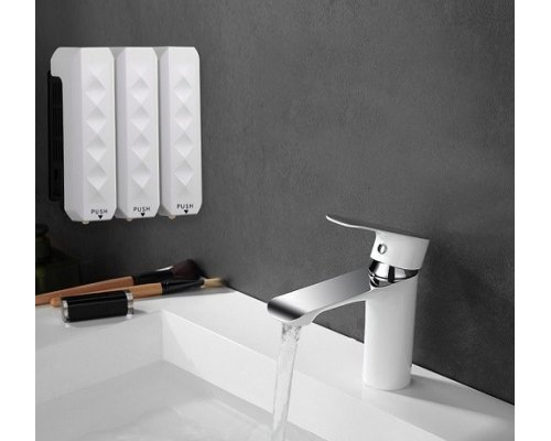 Дозатор для жидкого мыла CeramaLux F7016 Белый