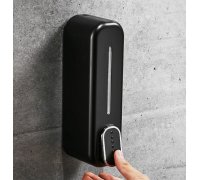Дозатор для жидкого мыла CeramaLux F7020 Черный
