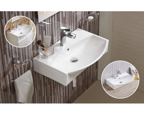 Раковина для ванной CeramaLux 78014D