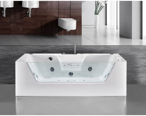 Акриловая гидромассажная ванна Ceruttispa C-477-18