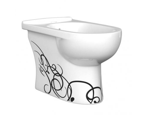 Биде Della GLOBUS Джаз черный