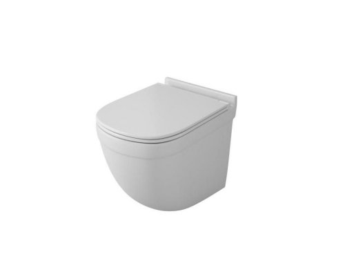 Унитаз подвесной безободковый OWL Eld Cirkel-H с сиденьем DP микролифт