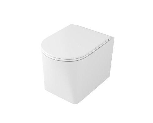 Унитаз подвесной безободковый OWL Curve Cirkel-H с сиденьем DP микролифт