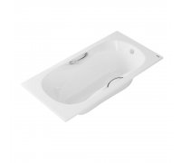 Ванна чугунная OWLIB191103 Бьёрн 1500*750 б/п, с ручками, ножки в комплекте