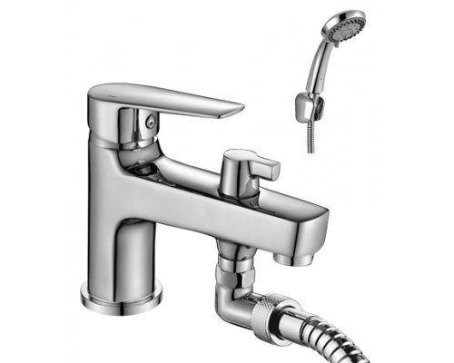 Смеситель Rossinka S35-38 на борт ванны