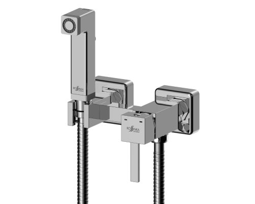 Смеситель Rossinka с гигиеническим душем X25-54