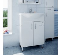 Тумба с раковиной Санта Уют 55, 2 двери