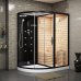 Душевая кабина Tiko Solli T00201R черная, с инфракрасной сауной