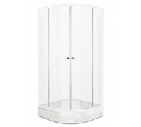 Душевой уголок Domani-Spa Fit 99, без поддона, прозрачное стекло