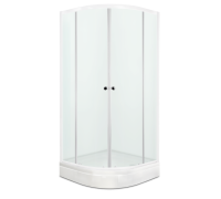 Душевой уголок Domani-Spa Fit 99, без поддона, сатин матированное стекло