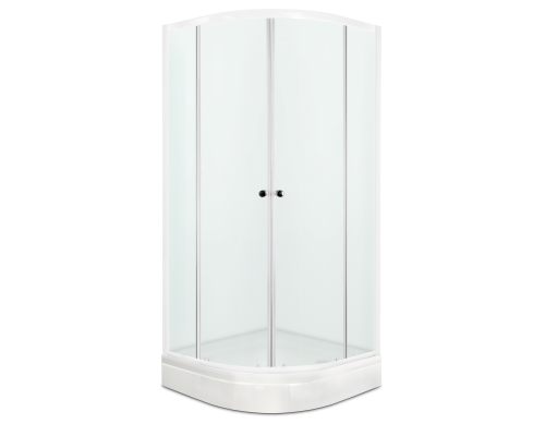 Душевой уголок Domani-Spa Fit 99, без поддона, сатин матированное стекло