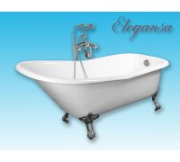 Чугунная ванна Elegansa Schale Chrome