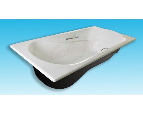 Чугунная ванна Castalia Venera 180 (с ручками)