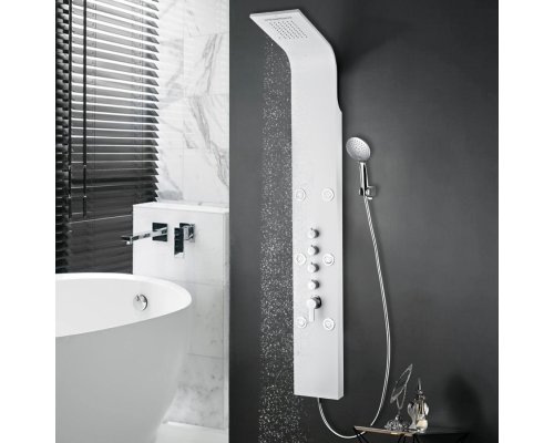 Душевая гидромассажная панель Alvaro Banos Valencia V2 Blanco