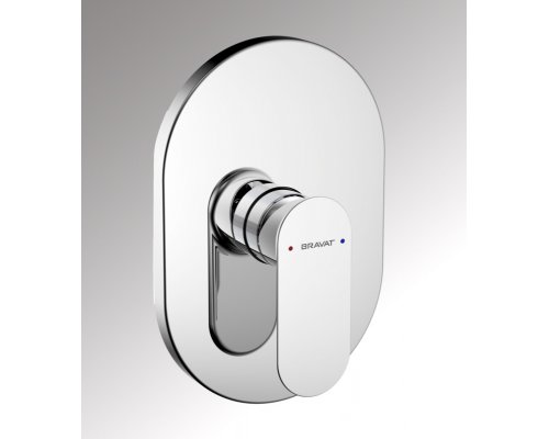 Смеситель BRAVAT GINA PB865104CP-ENG встраиваемый