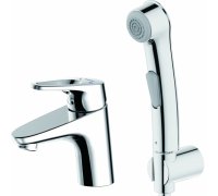 Смеситель Bravat Drop-D F148162C-1 для умывальника, с гигиеническим душем