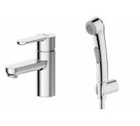 Смеситель Bravat Stream F13783C-3 для умывальника, с гигиеническим душем