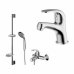 Душевой комплект Bravat Fit F00315C 3 в 1