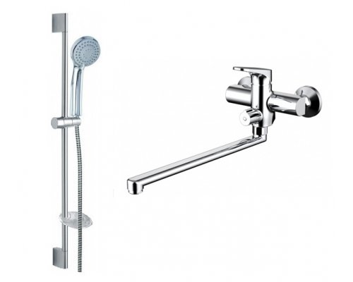 Душевой комплект Bravat Eler F00449CP 2 в 1