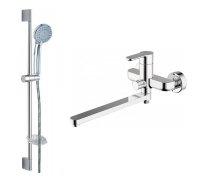 Душевой комплект Bravat Stream F00411C 2 в 1