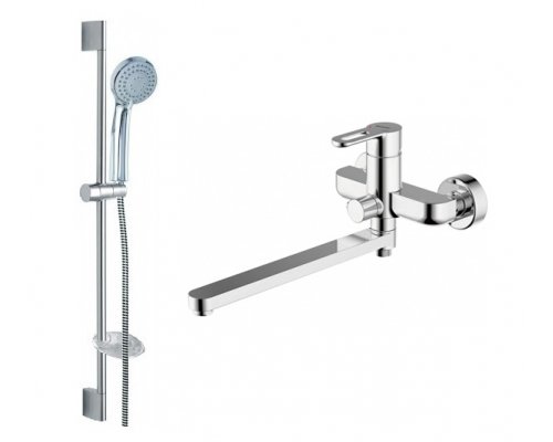 Душевой комплект Bravat Stream-D F00412C 2 в 1