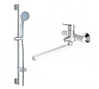 Душевой комплект Bravat Drop F00409C 2 в 1