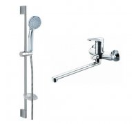 Душевой комплект Bravat Eco F00414C 2 в 1