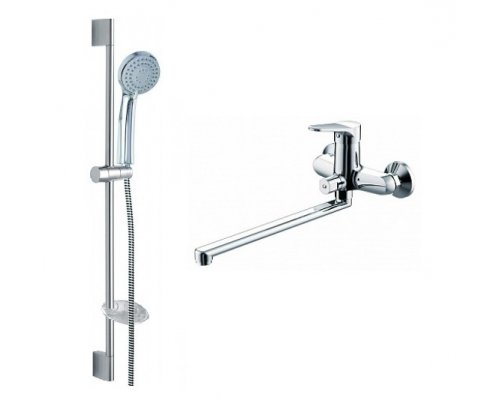 Душевой комплект Bravat Eco F00414C 2 в 1